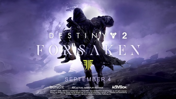 The game Destiny 2 Forsaken cover art